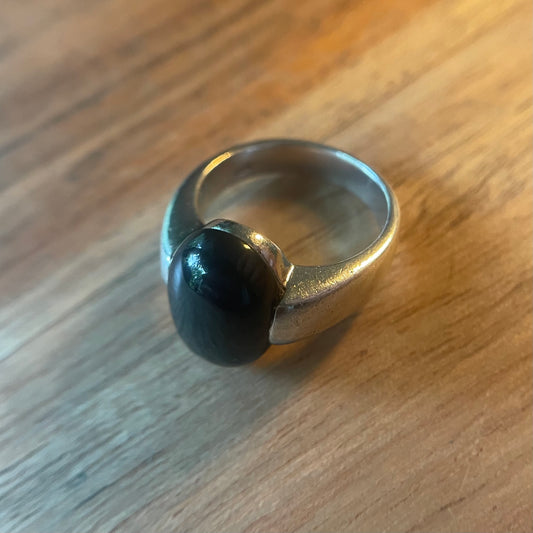925 zilveren ring onyx