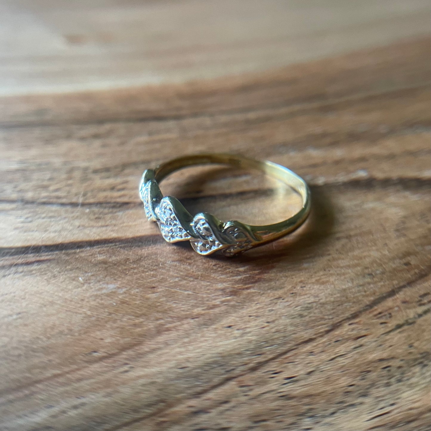 9 karaats ring diamant