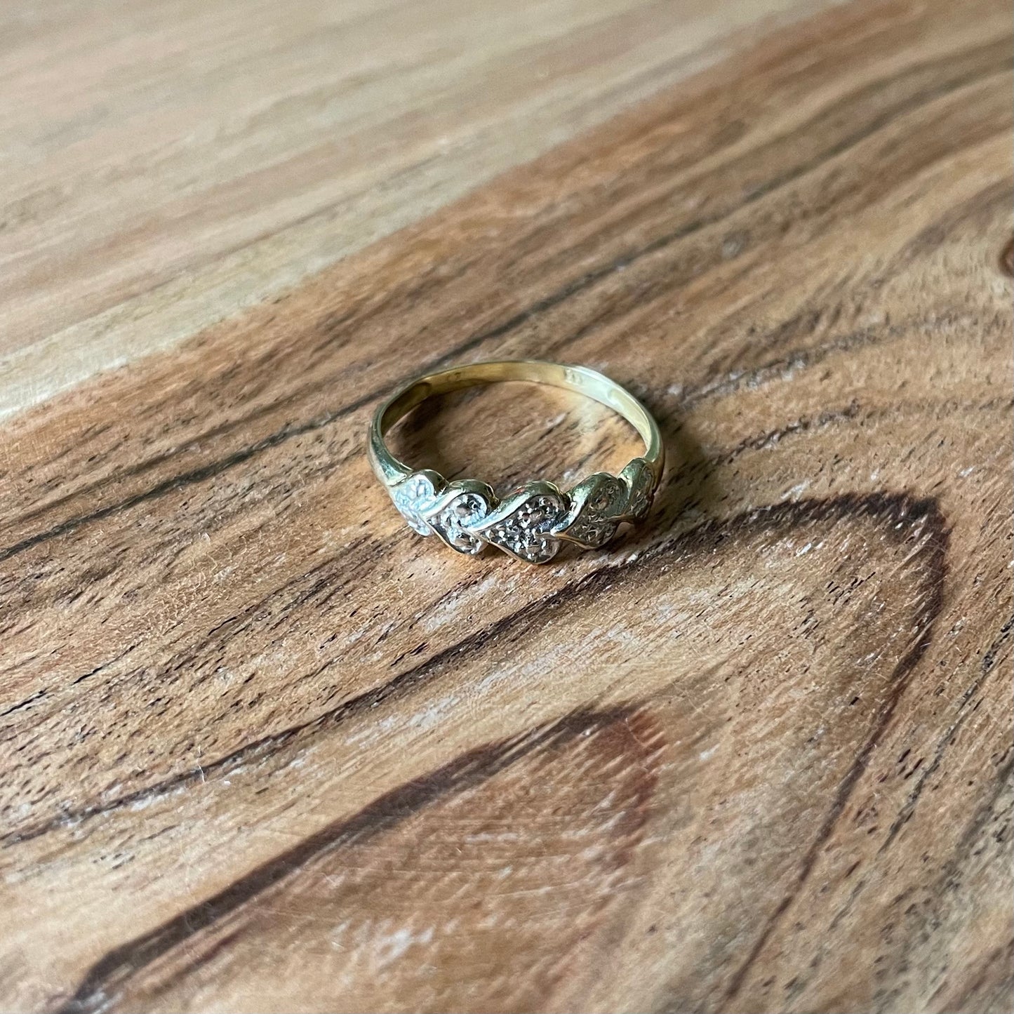 9 karaats ring diamant