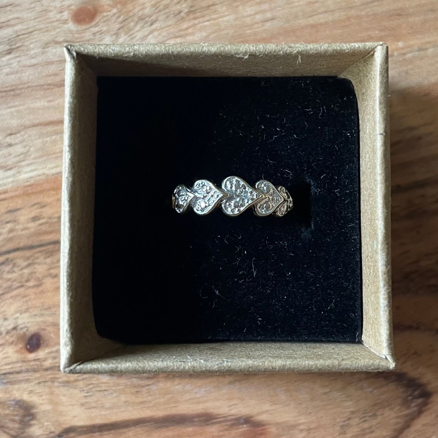 9 karaats ring diamant