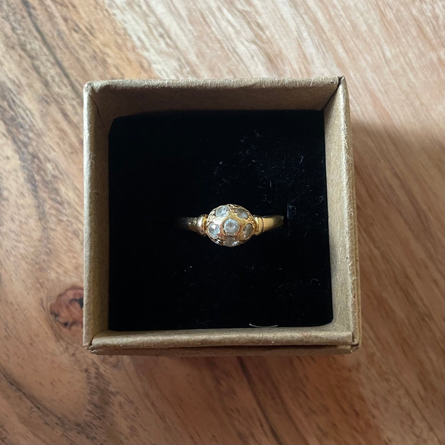 21 karaats gouden ring