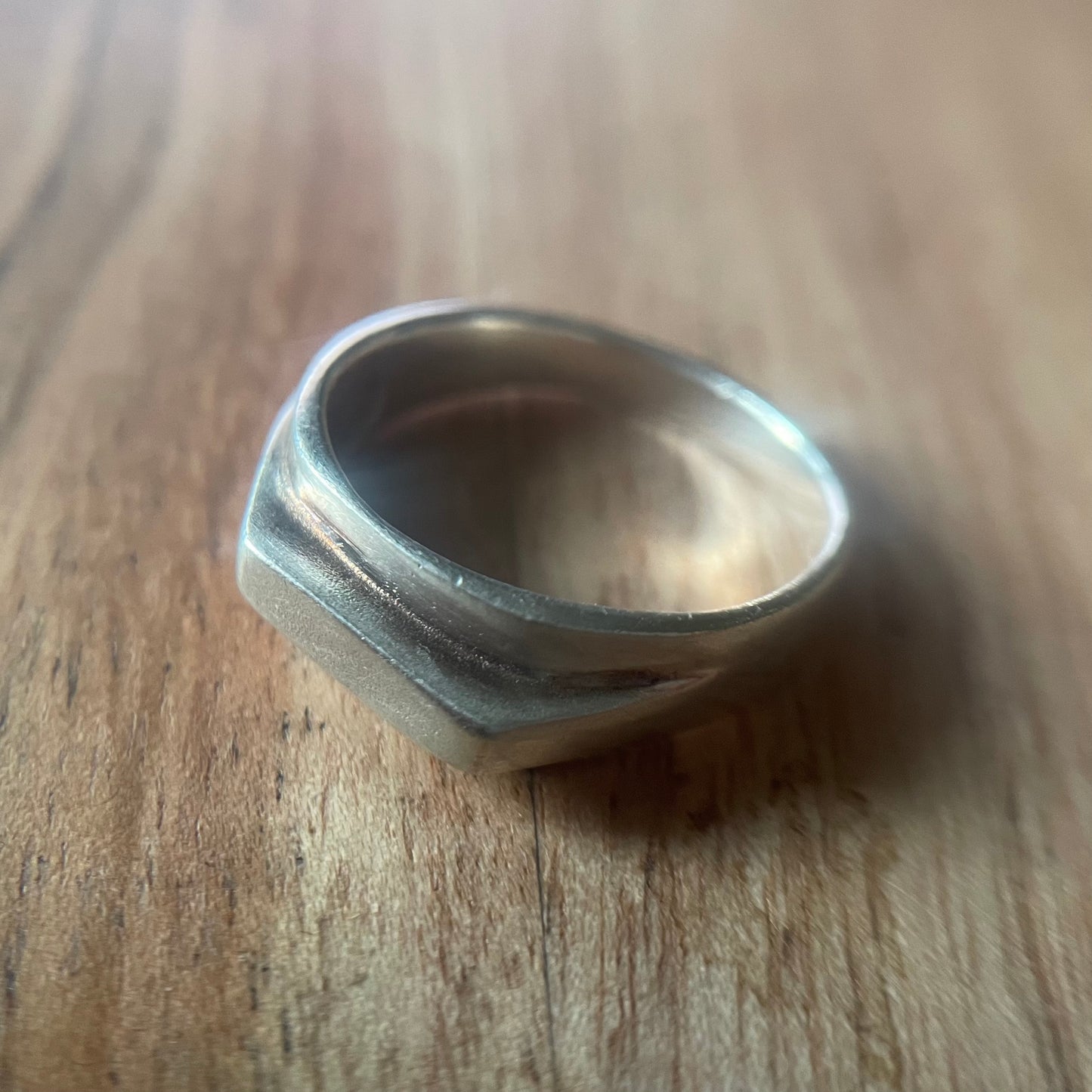 925 moderne zilveren ring