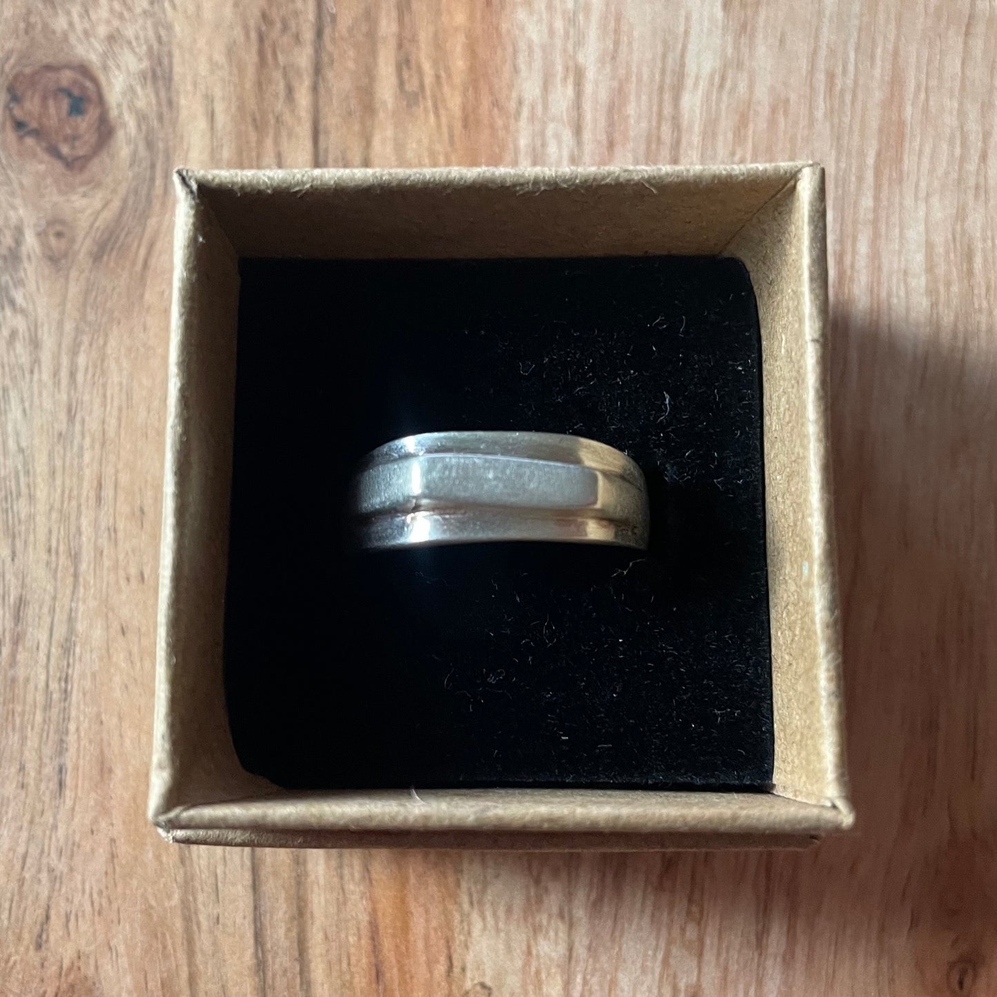 925 moderne zilveren ring
